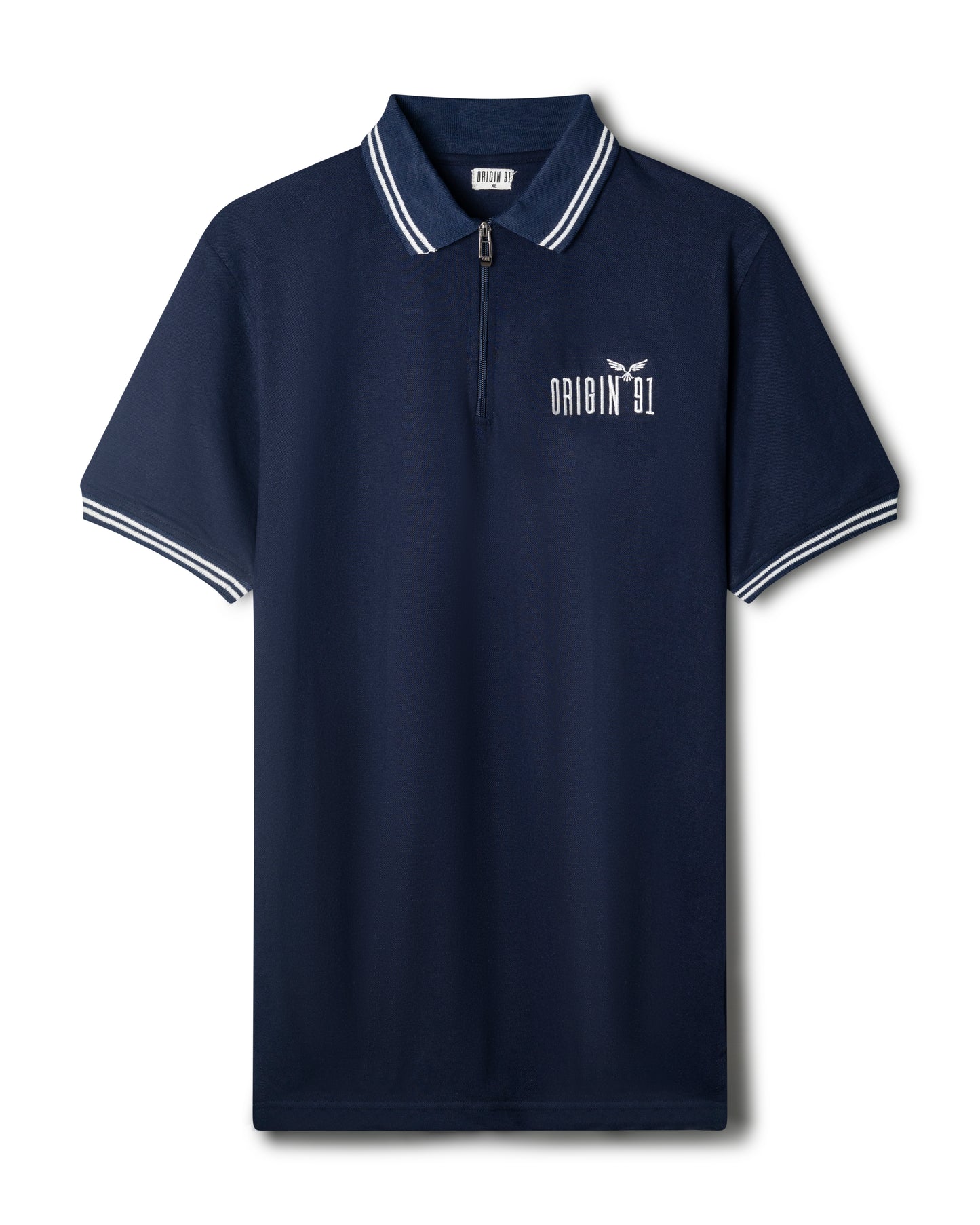 Blue Hour Zip Polo